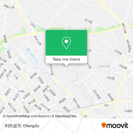 利民超市 map