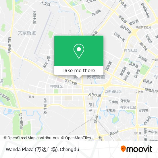 Wanda Plaza (万达广场) map