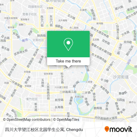 四川大学望江校区北园学生公寓 map