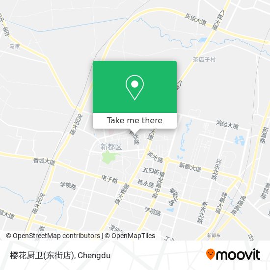 樱花厨卫(东街店) map
