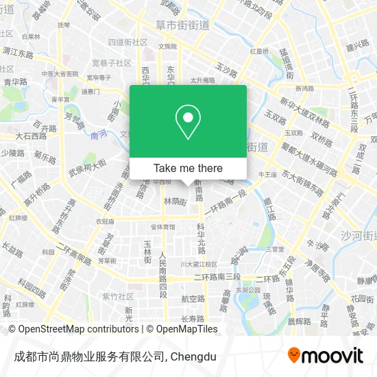 成都市尚鼎物业服务有限公司 map