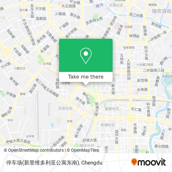 停车场(新里维多利亚公寓东南) map