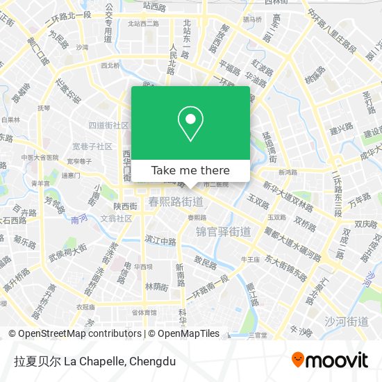 拉夏贝尔 La Chapelle map