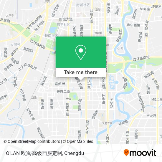 O'LAN 欧岚·高级西服定制 map