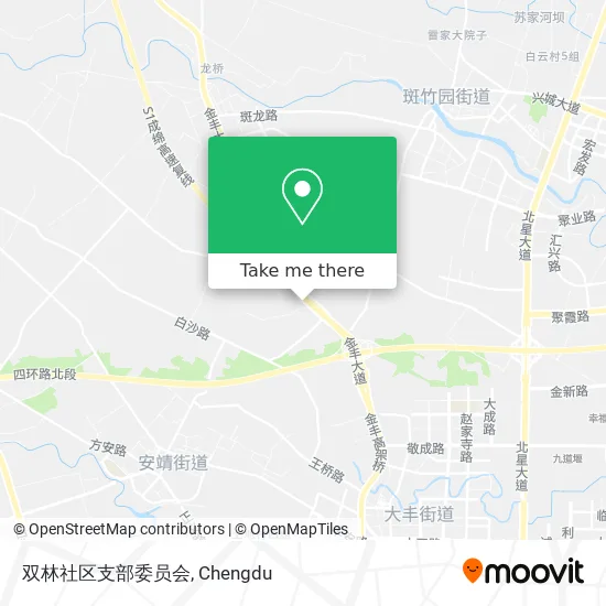 双林社区支部委员会 map