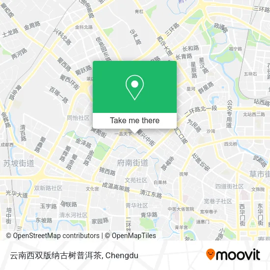 云南西双版纳古树普洱茶 map