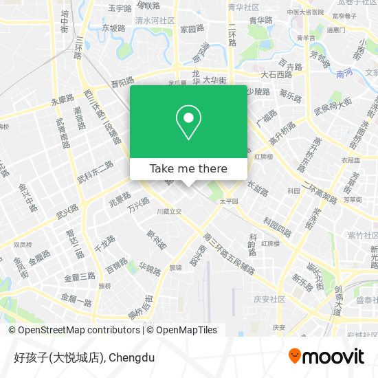 好孩子(大悦城店) map