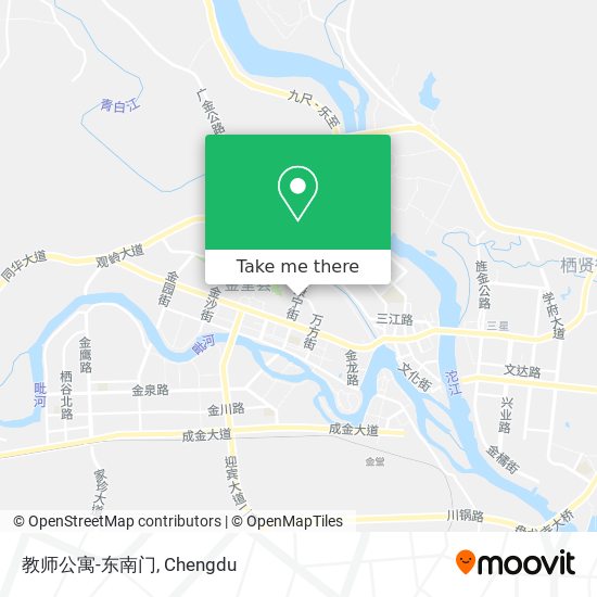 教师公寓-东南门 map