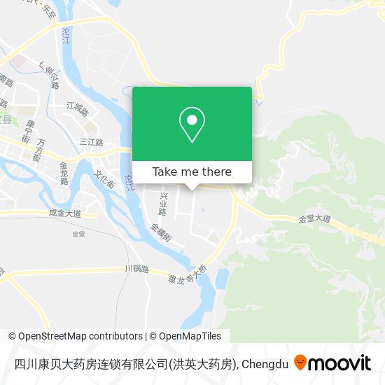 四川康贝大药房连锁有限公司(洪英大药房) map