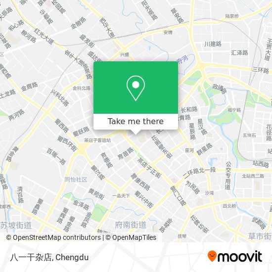 八一干杂店 map