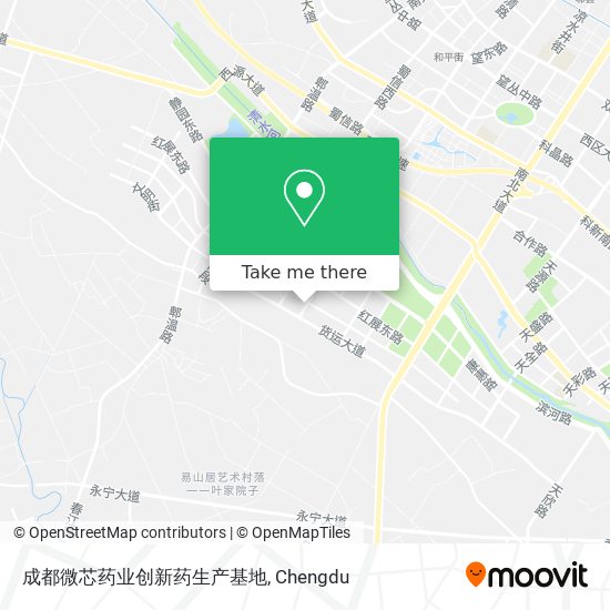 成都微芯药业创新药生产基地 map