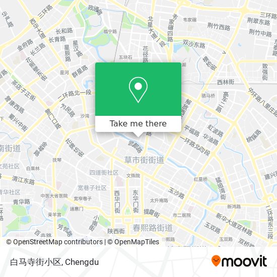 白马寺街小区 map