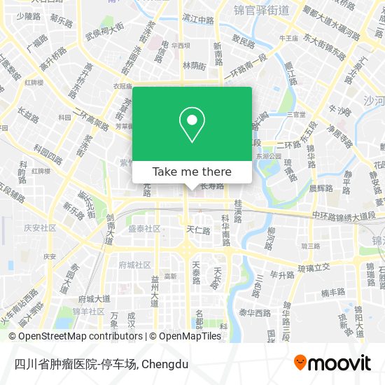 四川省肿瘤医院-停车场 map