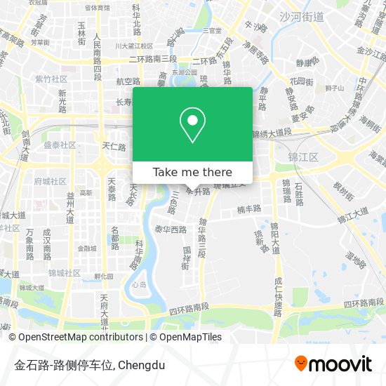 金石路-路侧停车位 map