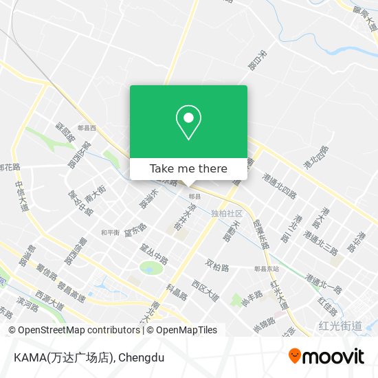 KAMA(万达广场店) map