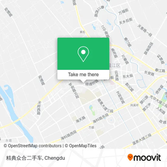 精典众合二手车 map