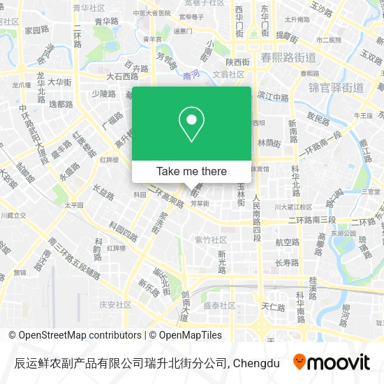辰运鲜农副产品有限公司瑞升北街分公司 map