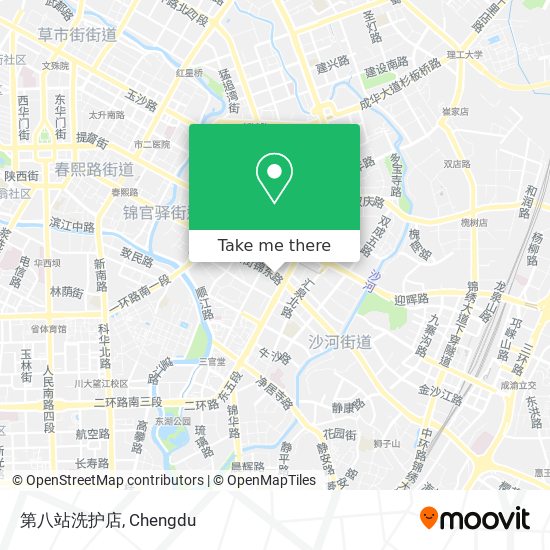第八站洗护店 map