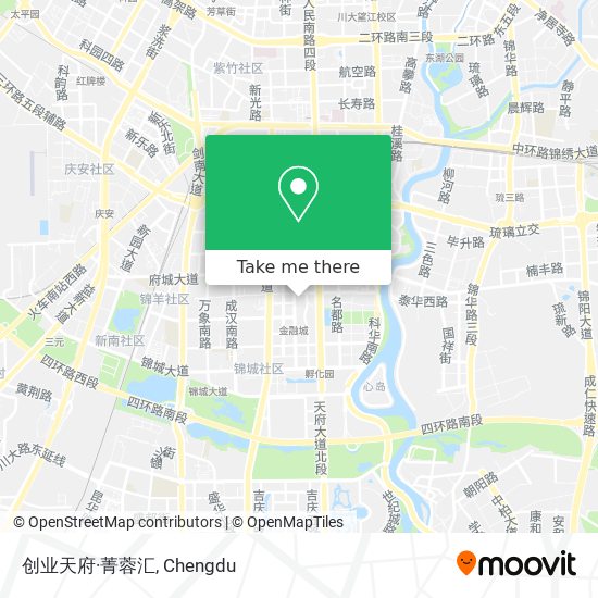 创业天府·菁蓉汇 map