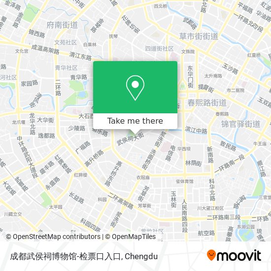 成都武侯祠博物馆-检票口入口 map
