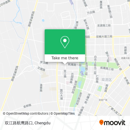 双江路航鹰路口 map