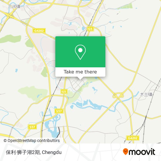 保利·狮子湖2期 map