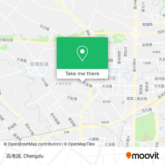 高堆路 map