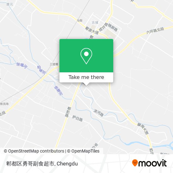 郫都区勇哥副食超市 map