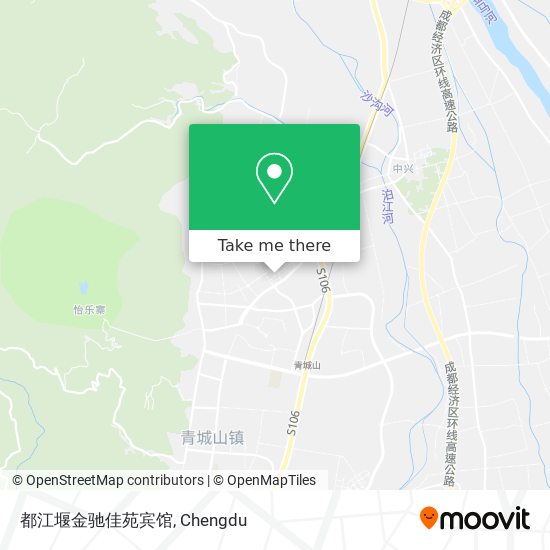 都江堰金驰佳苑宾馆 map