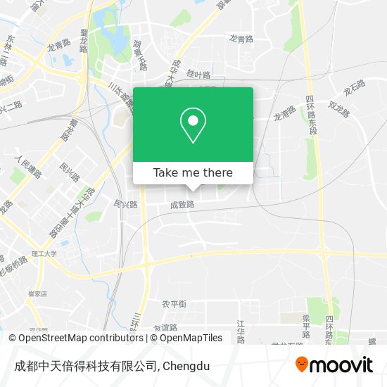 成都中天倍得科技有限公司 map
