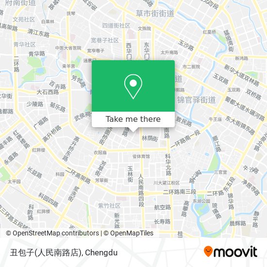 丑包子(人民南路店) map