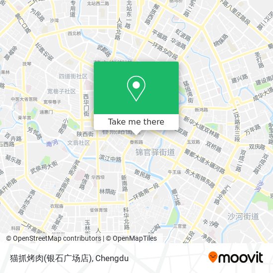 猫抓烤肉(银石广场店) map