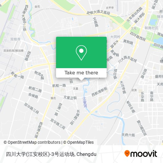 四川大学(江安校区)-3号运动场 map