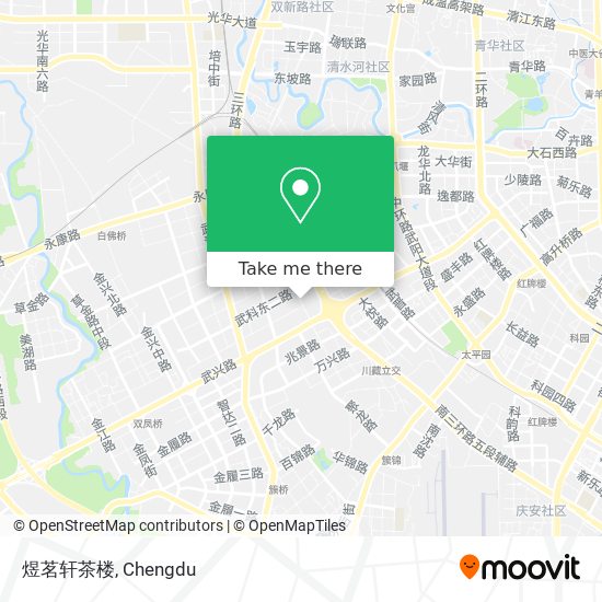 煜茗轩茶楼 map
