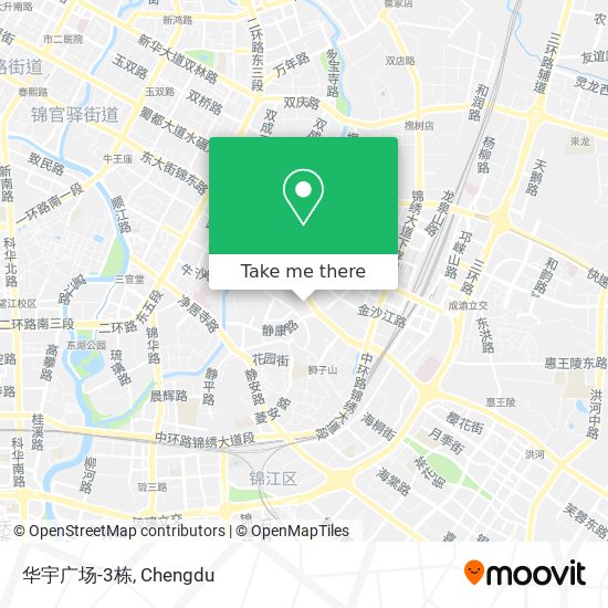 华宇广场-3栋 map
