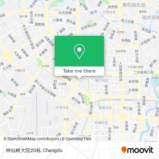 神仙树大院20栋 map