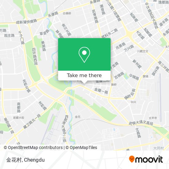 金花村 map