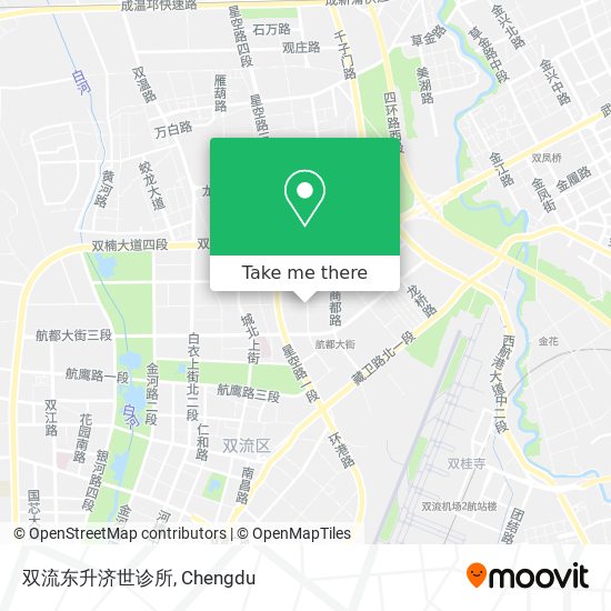 双流东升济世诊所 map