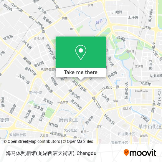 海马体照相馆(龙湖西宸天街店) map