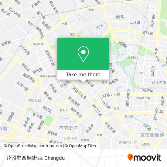 花照壁西顺街西 map