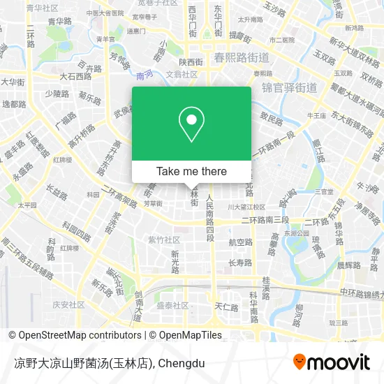 凉野大凉山野菌汤(玉林店) map