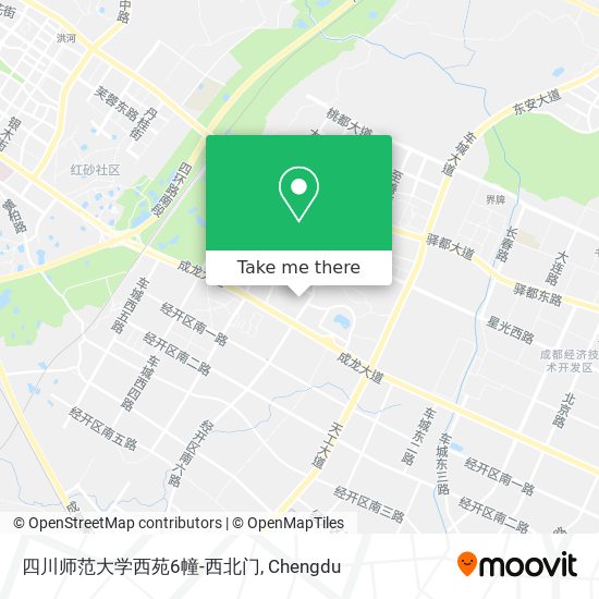四川师范大学西苑6幢-西北门 map