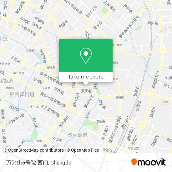 万兴街6号院-西门 map