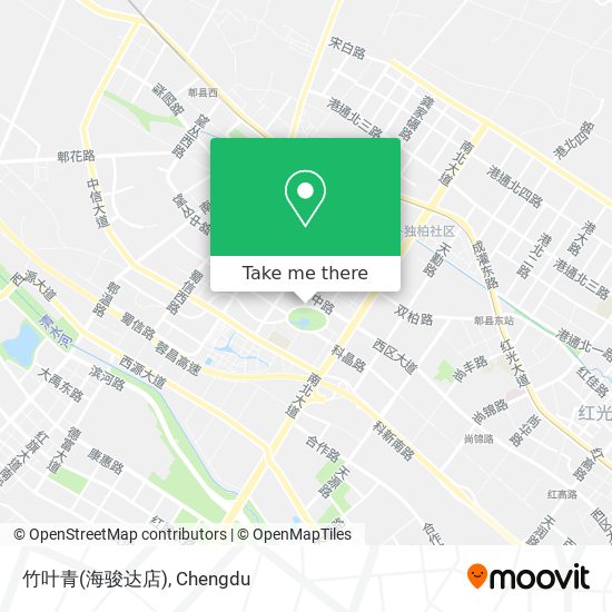 竹叶青(海骏达店) map