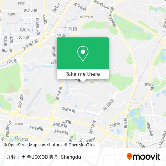 九牧王五金JOXOD洁具 map