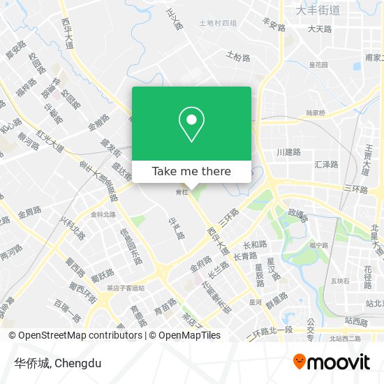 华侨城 map