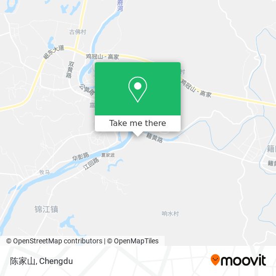 陈家山 map