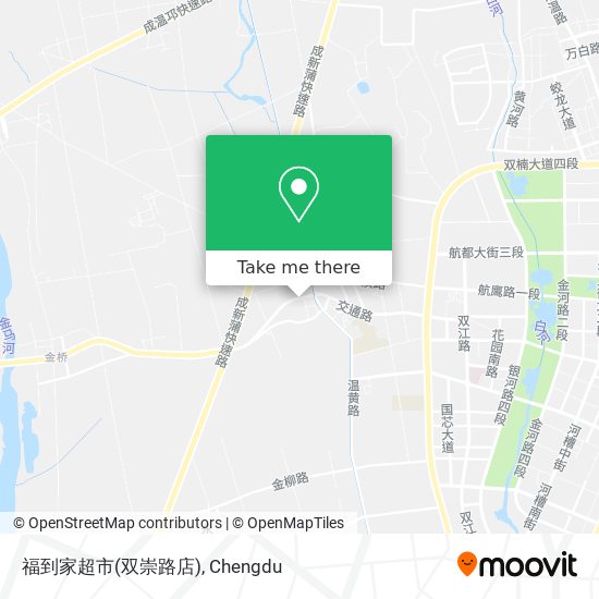福到家超市(双崇路店) map