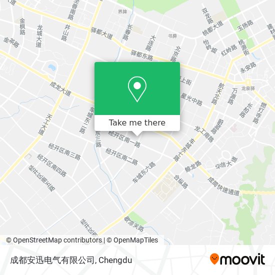 成都安迅电气有限公司 map