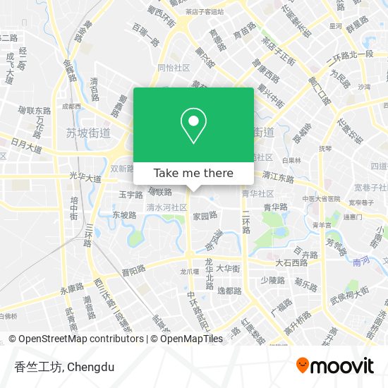 香竺工坊 map